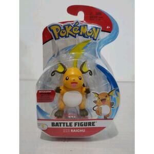Jazwares Wicked Cool Toys Pokemon Battle Figure Raichu Articulated